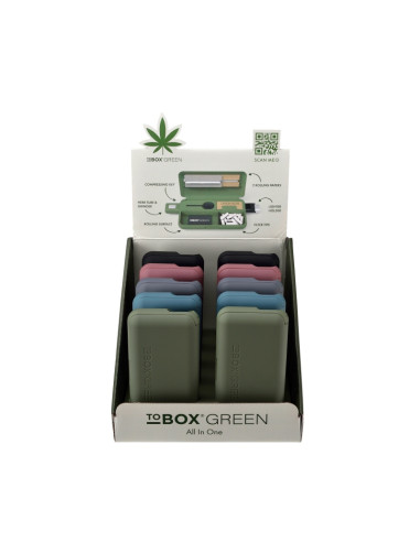 ESTUCHE TOBOX GREEN TODO EN UNO (DISPLAY 10 UDS)