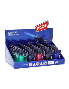 MECHERO LLAMA AZUL PROF - ANGULO (DISPLAY 20 UNIDADES)