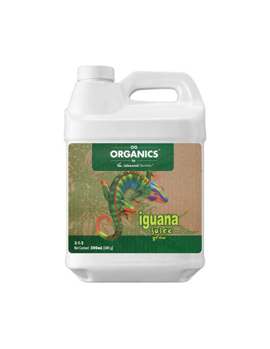 OG ORGANICS IGUANA JUICE GROW 0.5L ADVANCED NUTRIENTS
