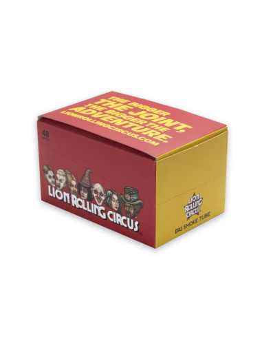 LION ROLLING CIRCUS TUBE BIG SMOKE (DISPLAY 48 UNIDADES)