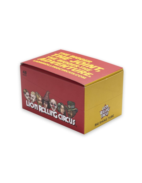 LION ROLLING CIRCUS TUBE BIG SMOKE (DISPLAY 48 UNIDADES)