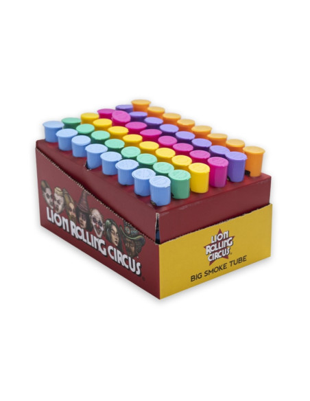 LION ROLLING CIRCUS TUBE BIG SMOKE (DISPLAY 48 UNIDADES)