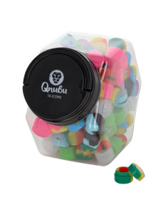 BOTE DE SILICONA QNUBU MINI 2 ML (DISPLAY L 130 UNIDADES)