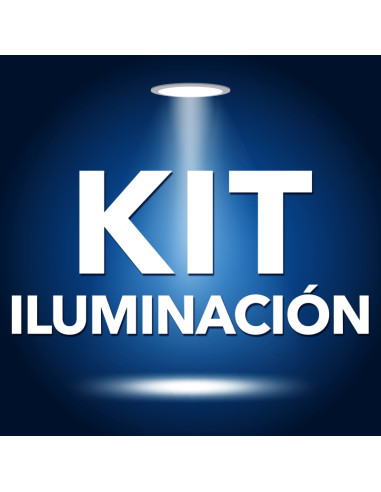 KIT PURE LIGHT CFL 125 W GREENPOWER (2700K-6400K)
