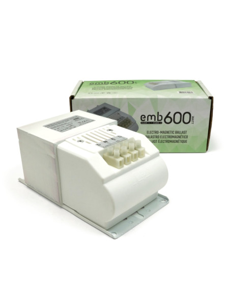 KIT BALASTRO 600 W EMB + REFLECTOR ALUMINIO BRILLO STUCO 48 + PURE LIG