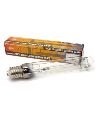 KIT 400 W LUMATEK + COOLTUBE 125 MM + BOMBILLA PURE LIGHT HPS 400 W GR