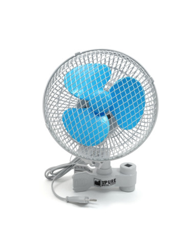 VENTILADOR CLIP FAN OSCILANTE CON PINZA PARA ARMARIOS (18 CM) PURE FAC
