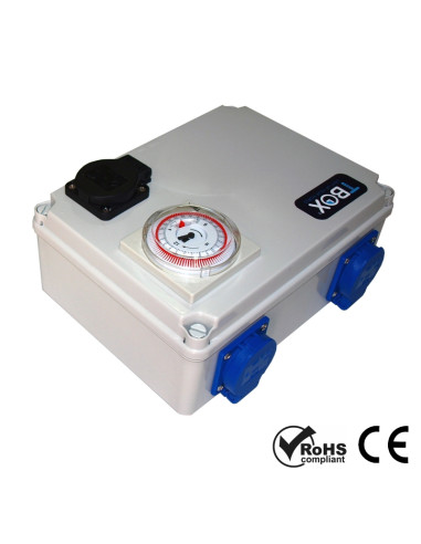 TEMPORIZADOR TEMPOBOX 4 X 600 W (CON TOMA CALENTADOR)
