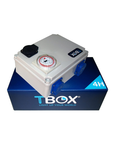 TEMPORIZADOR TEMPOBOX 4 X 600 W (CON TOMA CALENTADOR)