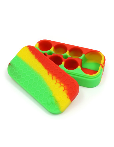 ENVASE SILICONA RECTANGULAR HONEYCOMB 50 ML