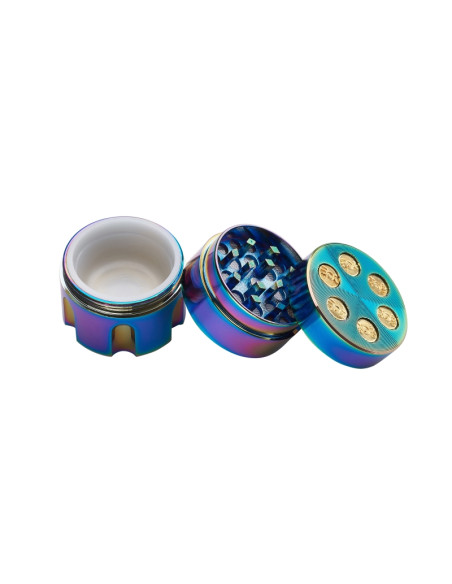 MINI BULLET GRINDER (30MM) - DISPLAY 12 UNIDADES - COLORES VARIOS - CH