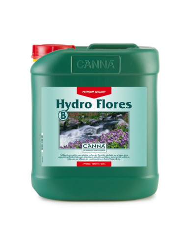 HYDRO FLORES AGUA DURA B 5 L.