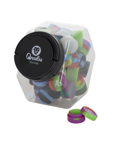 BOTE DE SILICONA QNUBU 5 ML (DISPLAY L 50 UNIDADES)