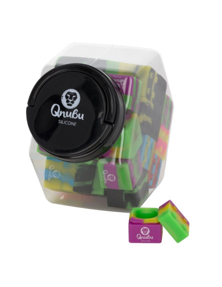 BOTE DE SILICONA QNUBU APILABLE 9 ML (DISPLAY L 35 UNIDADES)