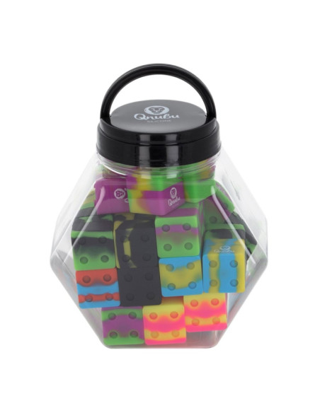 BOTE DE SILICONA QNUBU APILABLE 9 ML (DISPLAY L 35 UNIDADES)