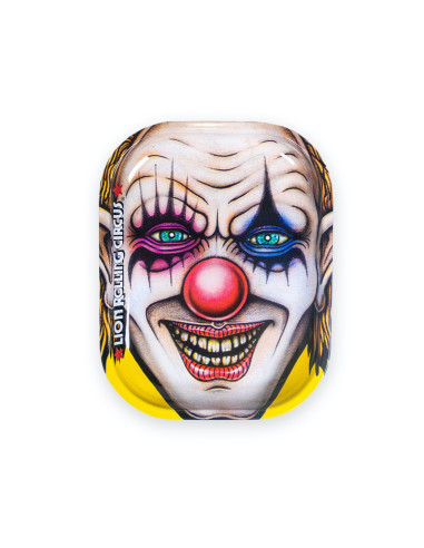 LION ROLLING CIRCUS BANDEJA PEQUEÑA METAL AMARILLO EDGAR ALLAN (SMALL 