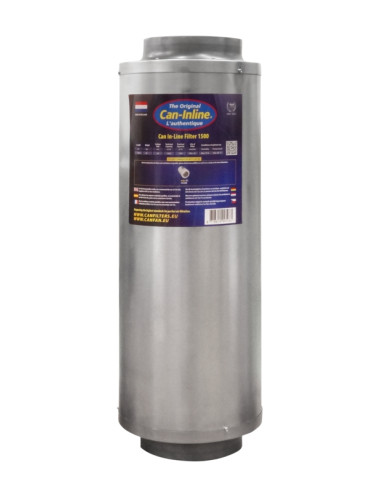 FILTRO CARBON CAN FILTER IN LINE 1500 M3/H 250 MM