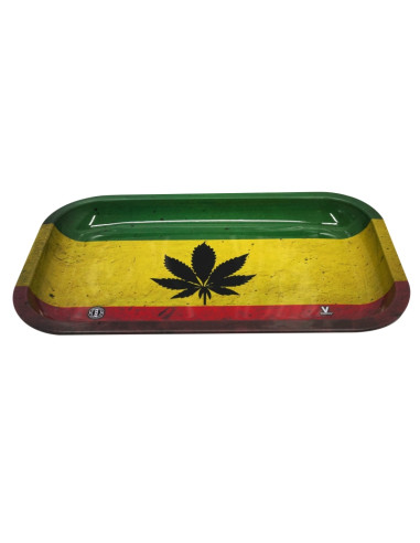 BANDEJA METALICA DE LIAR 27X16 CM - HOJA RASTA