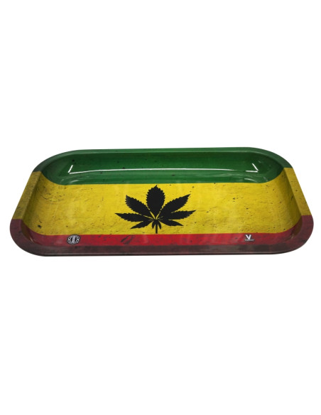 BANDEJA METALICA DE LIAR 27X16 CM - HOJA RASTA