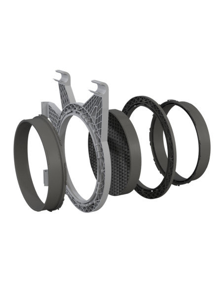 ACOPLE "DUCTING FLANGE" PARA TUBOS DE 25MM