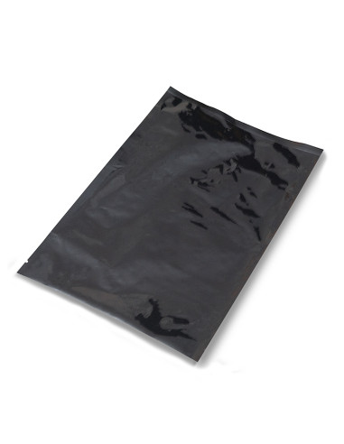 BOLSA DE ALUMINIO SELLABLE QNUBU 30X45CM NEGRO (50 UNIDADES)