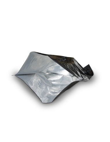 BOLSA DE ALUMINIO SELLABLE QNUBU 30X45CM NEGRO (50 UNIDADES)