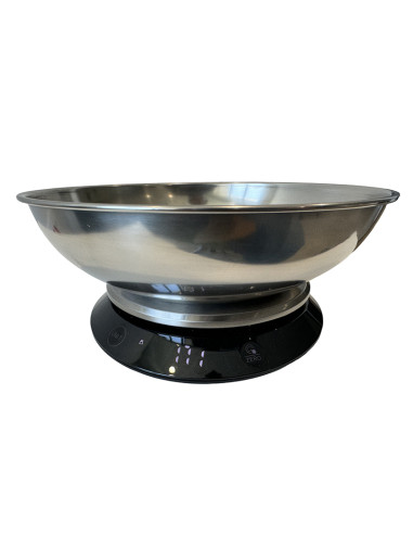 BALANZA DIGITAL CON BOL QNUBU EQUAL BOWL (1G A 5000G)
