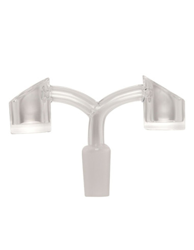 BANGER DOBLE DE CUARZO QNUBU COLORADO (ACOPLE MACHO)