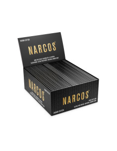 PAPEL DE FUMAR NARCOS KING SIZE SLIM MARRON (50 LIBRITOS)