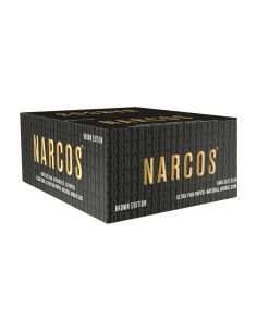 PAPEL DE FUMAR NARCOS KING SIZE SLIM MARRON (50 LIBRITOS) 2