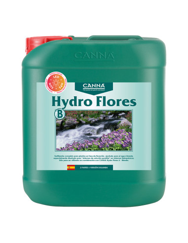 HYDRO FLORES AGUA BLANDA  B 5 L