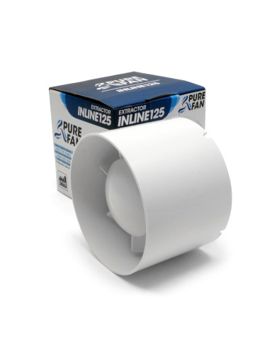 EXTRACTOR PURE FAN INLINE 125