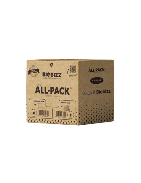 ALL PACK INDOOR 250ML BIOBIZZ