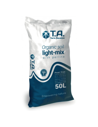 LIGHT MIX SUSTRATO ORGANICO 50 L TERRA AQUATICA