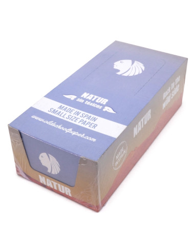 PAPEL NATUR 1-1/4 SIN TOXICOS (50 UND)