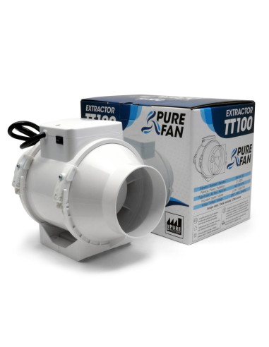 KIT ARMARIO PURE TENT VERS 2.0 80X80X180 + PURE LED Q150 V2.0