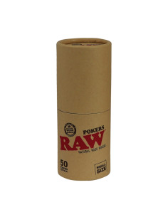 RAW NATURAL POKERS SMALL (50 POKERS) 2