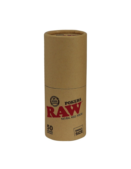 RAW NATURAL POKERS SMALL (50 POKERS)