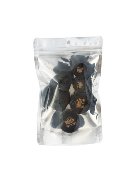 BOTE DE SILICONA CALIFORNIA BLACK EDITION (PACK 6 UNIDADES)