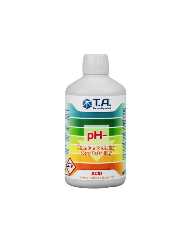 PH DOWN 0.5 L.  TERRA AQUATICA