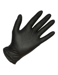 GUANTES DE NITRILO PROFESIONALES QNUBU DIAMOND  M (200 UNI)