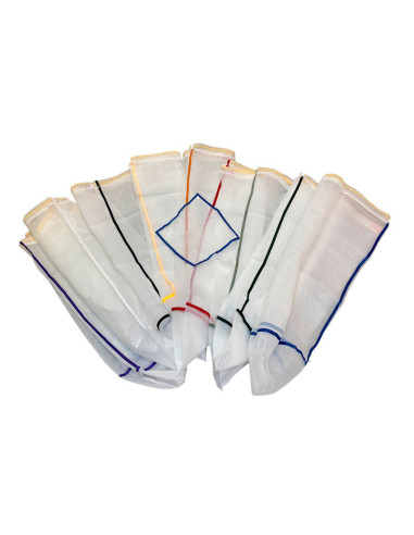 SET 9 MALLAS 120 LITROS (220, 190, 160, 140, 120, 90, 73, 45, 25 MICRA