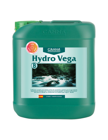 HYDRO VEGA AGUA BLANDA B 5 L