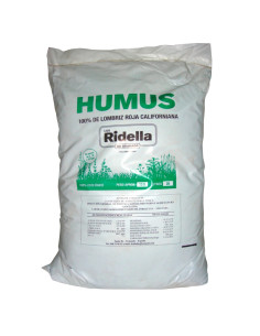 HUMUS DE LOMBRIZ 20 KG LOS RIDELLA