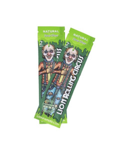 LION ROLLING CIRCUS HEMP WRAP NATURAL (DISPLAY 25 SOBRES) 2