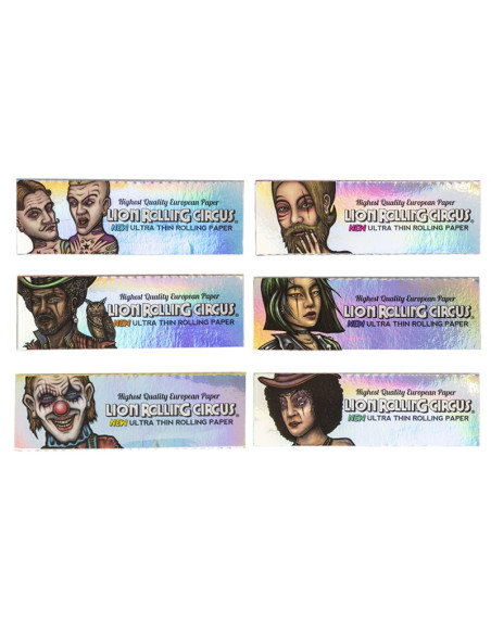 LION ROLLING CIRCUS SILVER 1.1/4 (DISPLAY 18 LIBRITOS)