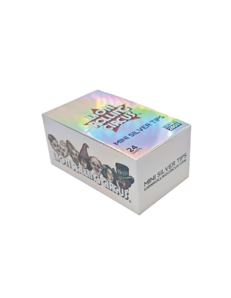 LION ROLLING CIRCUS TIP SILVER REGULAR (DISPLAY 24 UNIDADES)