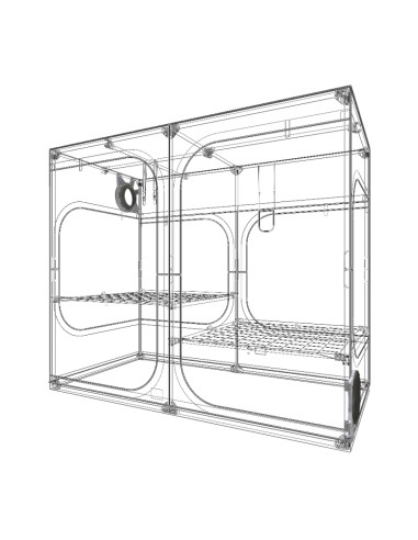 ARMARIO DARK ROOM (DR240W) WIDE REV4.0 237X120X200 CM