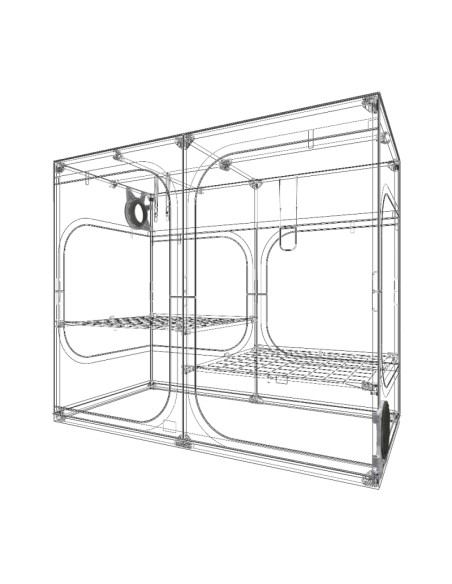 ARMARIO DARK ROOM (DR240W) WIDE REV4.0 237X120X200 CM