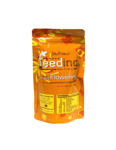 GREEN HOUSE POWDER FEEDING SHORT FLOWERING 125 GR